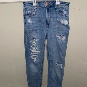 American Eagle Stretch Ripped Jeans